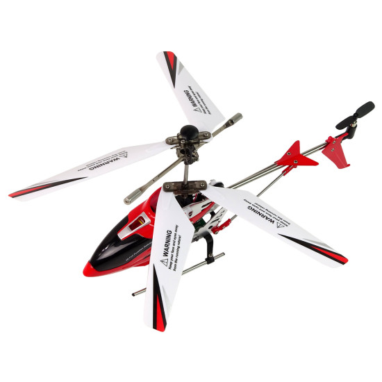 SYMA S107H nuotoliniu būdu valdomas sraigtasparnis 2.4G Raudona 12649 - Žaislai SYMA S107H nuotoliniu būdu valdomas sraigtasparnis 2.4G Raudona Radijo bangomis valdomi žaislai