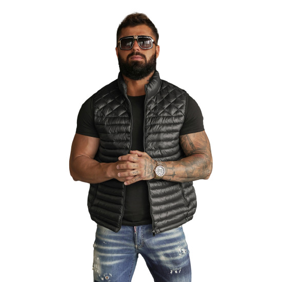 Vyriška juoda liemenė Kanor Liemenės