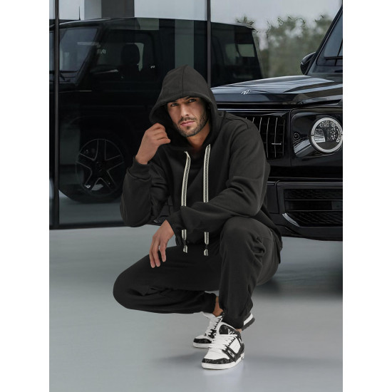 Vyriškas juodas komplektas Ulan O/3C582AB - Vyrams Vyriškas juodas komplektas Ulan Vyriški komplektai