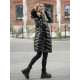 Juodos spalvos žieminė moteriška striukė Marisa JS/16M9100/392Z