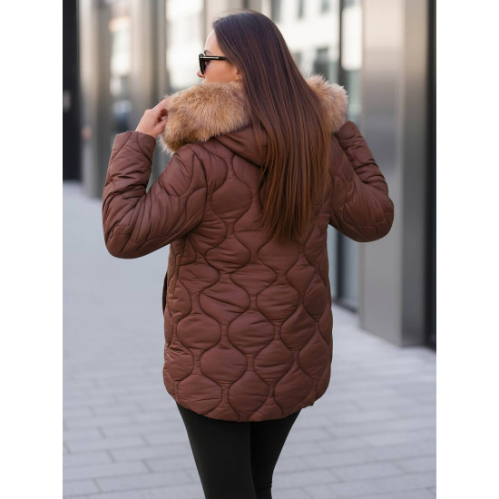 Moteriška rudos spalvos striukė Mona Moteriškos striukės