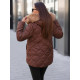 Moteriška rudos spalvos striukė Mona Moteriškos striukės