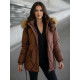 Moteriška ruda žieminė striukė Bistro Moteriškos striukės
