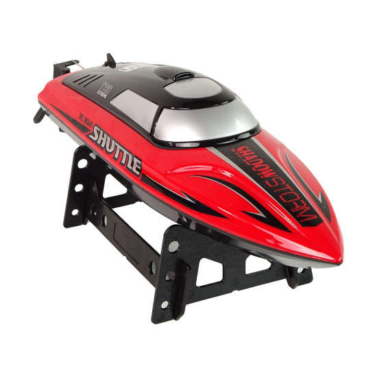 Motorinė valtis R/C 2.4G Raudona Radijo bangomis valdomi žaislai