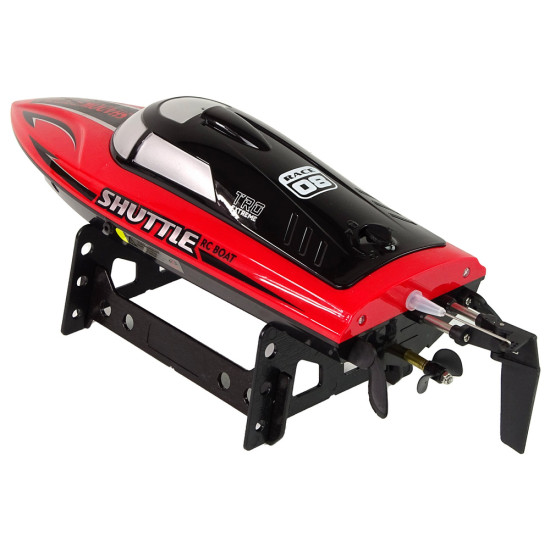 Motorinė valtis R/C 2.4G Raudona Radijo bangomis valdomi žaislai