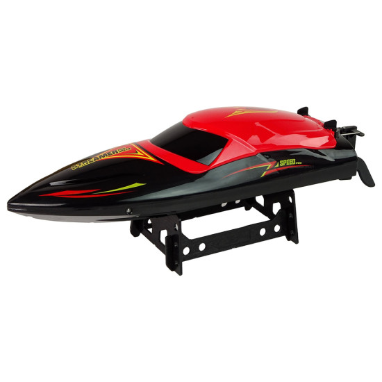 Motorinė valtis R/C 2.4G Raudona 35 KM/H Radijo bangomis valdomi žaislai