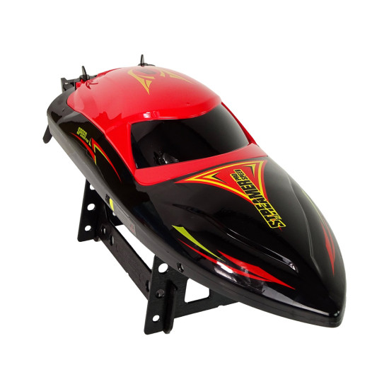 Motorinė valtis R/C 2.4G Raudona 35 KM/H Radijo bangomis valdomi žaislai