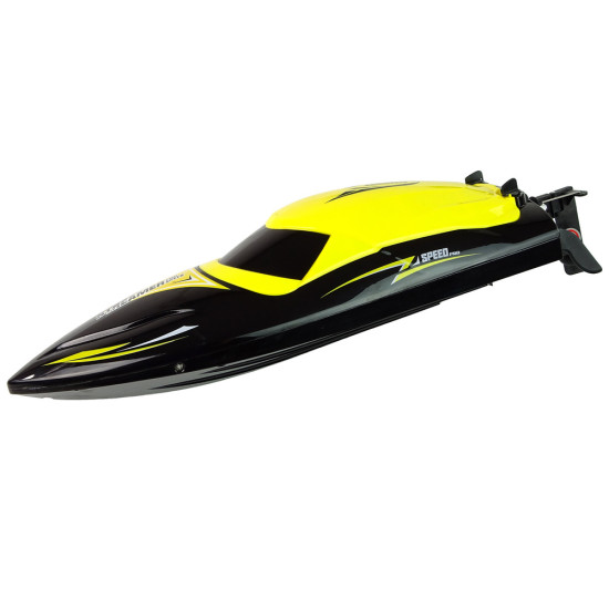 Motorinė valtis R/C 2.4G Yellow 35 KM/H Radijo bangomis valdomi žaislai