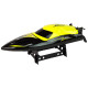 Motorinė valtis R/C 2.4G Yellow 35 KM/H Radijo bangomis valdomi žaislai