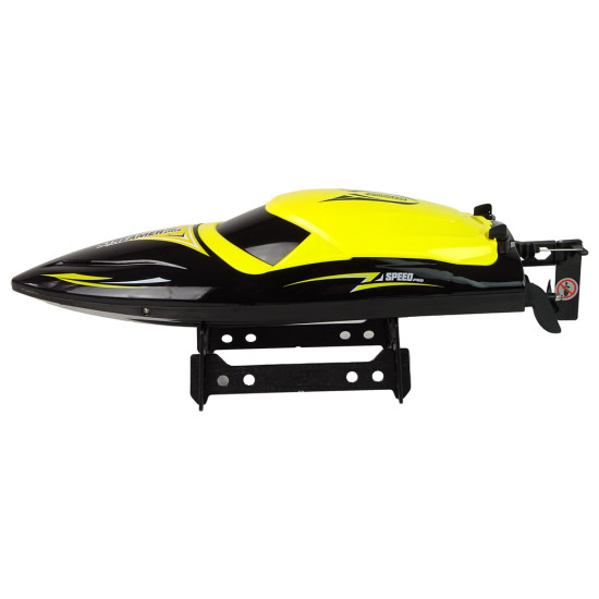 Motorinė valtis R/C 2.4G Yellow 35 KM/H Radijo bangomis valdomi žaislai