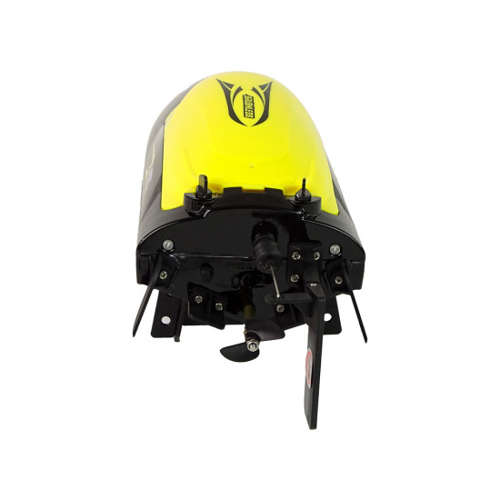 Motorinė valtis R/C 2.4G Yellow 35 KM/H Radijo bangomis valdomi žaislai