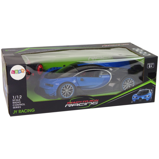 Nuotoliniu būdu valdomas sportinis automobilis LED priekiniai žibintai + R/C nuotolinio valdymo pultas 12749 - Žaislai Nuotoliniu būdu valdomas sportinis automobilis LED priekiniai žibintai + R/C nuotolinio valdymo pultas Radijo bangomis valdomi žaislai