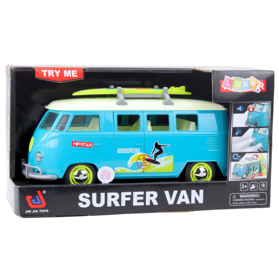 Lelu Surfer Bus surffilauta, valo- ja äänitehosteet Bussit
