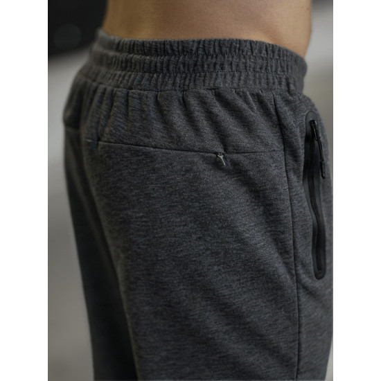 Vyriškos tamsiai pilkos kelnės Run Laisvalaikio kelnės