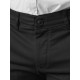 Vyriškos juodos chino kelnės Reno V/6545 - Kelnės Vyriškos juodos chino kelnės Reno Klasikinės kelnės