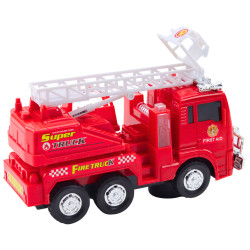  Gaisrinės mašina su judančiomis kopėčiiomis,šviesos ir garsao efektais