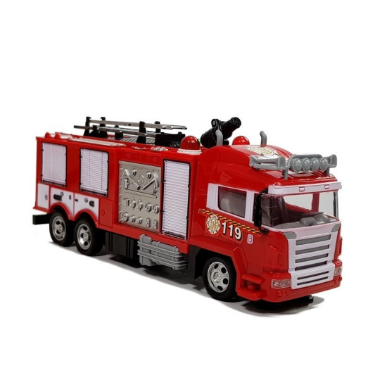 Radijo R/C gaisrinės brigados sunkvežimis 4550 - Žaislai Radijo R/C gaisrinės brigados sunkvežimis Radijo bangomis valdomi žaislai