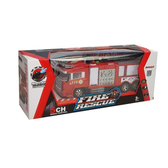 Radijo R/C gaisrinės brigados sunkvežimis 4550 - Žaislai Radijo R/C gaisrinės brigados sunkvežimis Radijo bangomis valdomi žaislai
