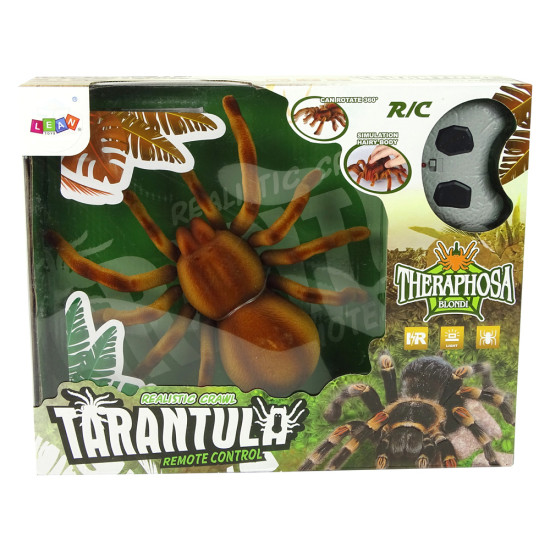 Nuotoliniu būdu valdomas infraraudonųjų spindulių voras Tarantula Brown R/C Radijo bangomis valdomi žaislai