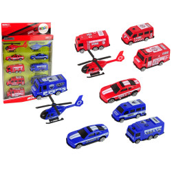 10 gelbėjimo automobilių rinkinys