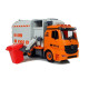 Žaislinė šiukšliavežė su 4 šiukšliadežėmis ir atsuktuvu Sunkvežimiai