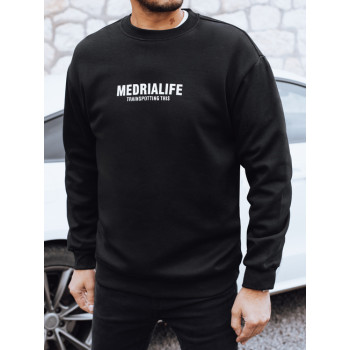 Мужской черный свитшот Medrialife