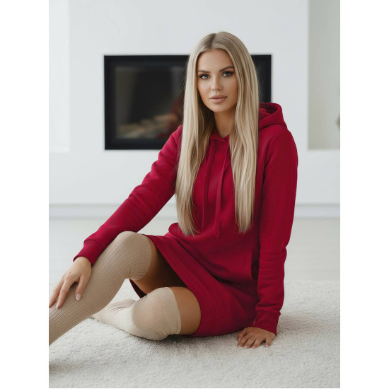 Moteriška balta suknelė su gobtuvu Margaret JS/YS10005/1