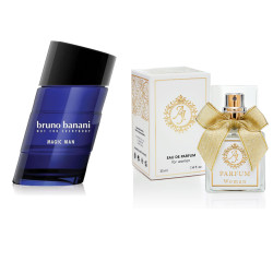 AJ Deluxe Nr222 perfumy inspirowane Bruno Banani - Magic Man 33 ml
