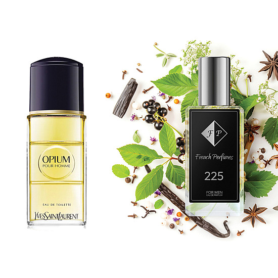 Nr225 smaržas, ko iedvesmojis YSL - Opium Homme 60 ml