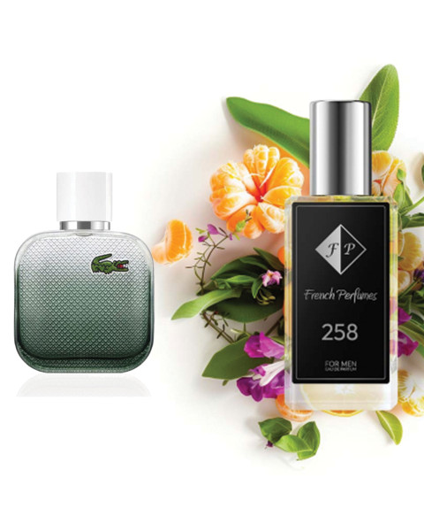 Nr258 kvepalai įkvėpti Lacoste L.12.12 Blanc Eau Intense 104 ml