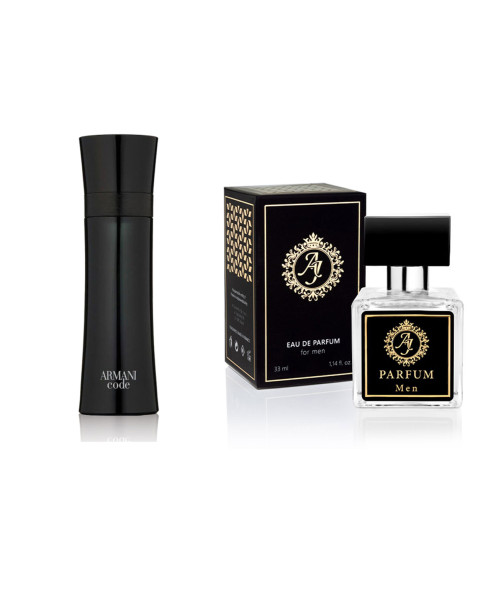 AJ Deluxe Nr266 kvepalai įkvėpti Armani - Black Code 50 ml