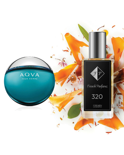 Nr320 kvepalai įkvėpti Bvlgari - Aqva 60 ml