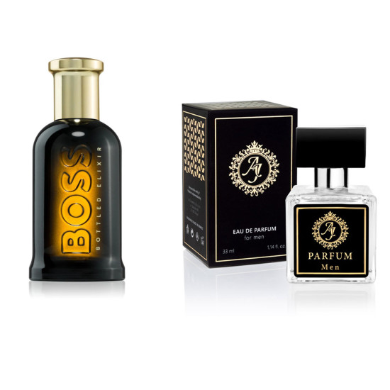 AJ Deluxe Nr327 kvepalai įkvėpti Hugo Boss - Boss Bottled Elixir Parfum 100 ml AJ Deluxe Vyrams French Perfumes