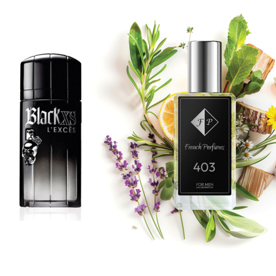 Nr403 kvepalai įkvėpti Paco Rabanne -Black Xs L'Exces 60 ml