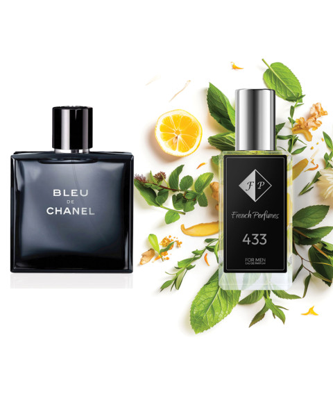 Nr433 kvepalai įkvėpti Chanel - Bleu de Chanel edt 104 ml