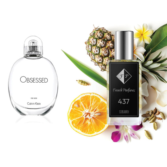 Nr437 kvepalai įkvėpti Calvin Klein - Obsessed for Men 33 ml