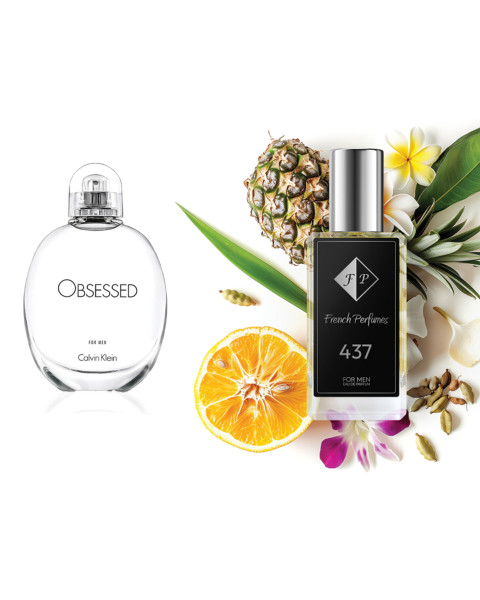 Nr437 kvepalai įkvėpti Calvin Klein - Obsessed for Men 60 ml