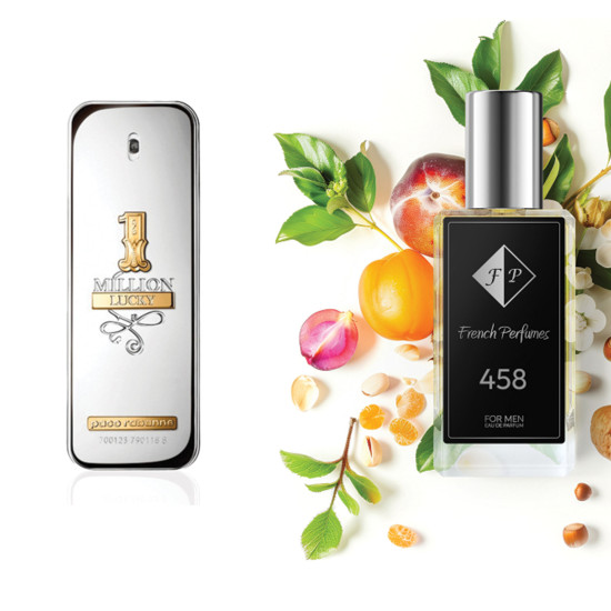 Nr458 kvepalai įkvėpti Paco Rabanne - 1 Million Lucky 2 ml