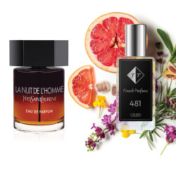 Nr481 kvepalai įkvėpti Yves Saint Laurent - La Nuit Del'Homme EDP 2019 33 ml