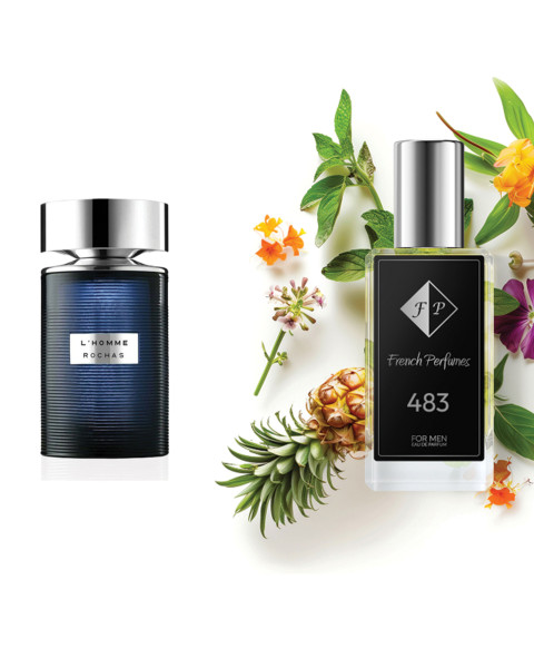 Nr483 kvepalai įkvėpti Rochas - L’Homme Rochas 104 ml