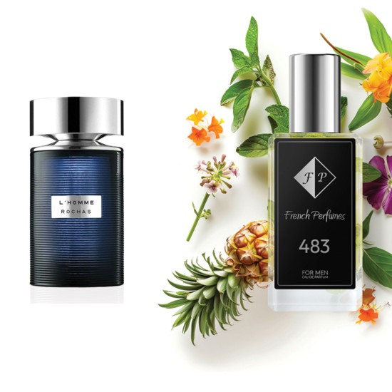 Nr483 kvepalai įkvėpti Rochas - L’Homme Rochas 60 ml