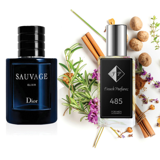 Nr485 kvepalai įkvėpti Dior - Sauvage Elixir 2 ml