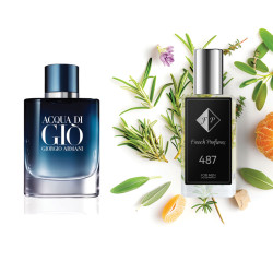 Nr487 kvepalai įkvėpti Giorgio Armani - Acqua di Giò Profondo Lights 33 ml