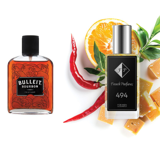 Nr494 kvepalai įkvėpti Bulleit - Bourbon 2 ml