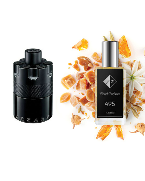 Nr495 kvepalai įkvėpti Azzaro The Most Wanted EDP Intense 104 ml
