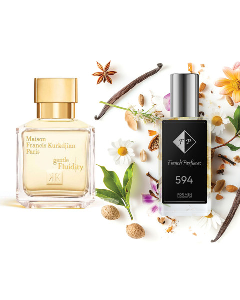 Nr594 kvepalai įkvėpti Maison Francis Kurkdjian - Gentle Fluidity Gold ( UNISEX ) 104 ml