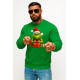 Žalias džemperis Grinčas su dovanomis