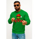 Vyriškas žalias džemperis be gobtuvo Grinčas
