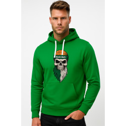 Miesten vihreä pusero Vihreä ja valkoinen