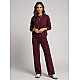Angelo Women's Burgundy Set